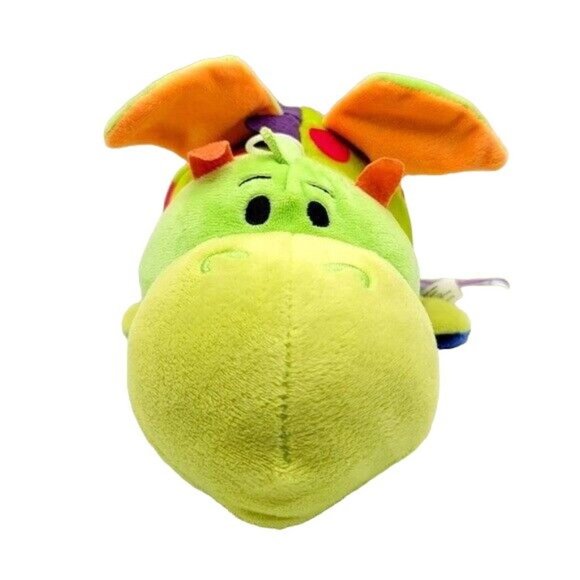 FlipaZoo Reversible Persephone Unicorn Imogen Dragon Plush White Green 14" Wings - Picture 8 of 12